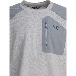 Fleece "Konseal" crewneck sweatshirt