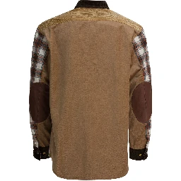 Check overshirt jacket