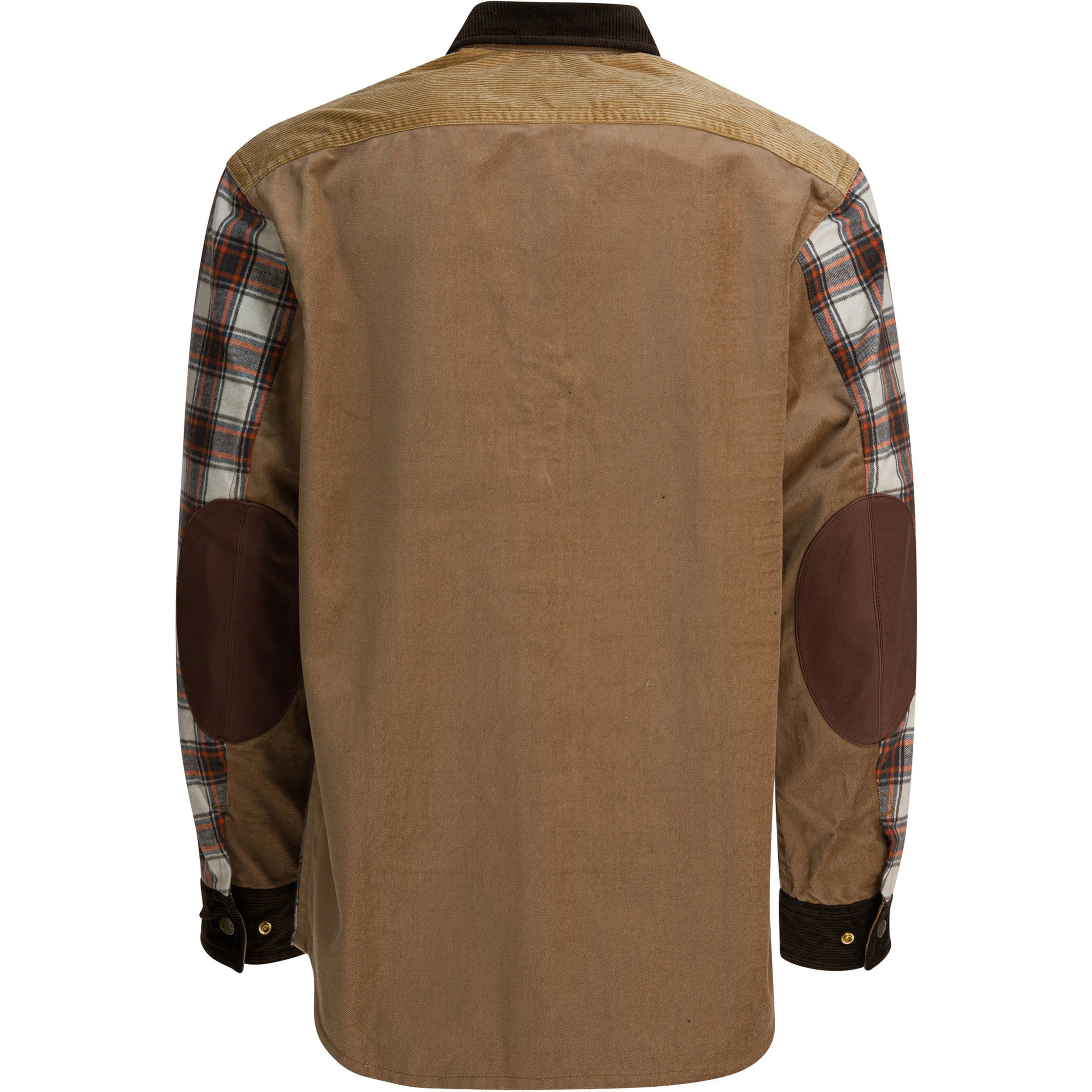 Check overshirt jacket
