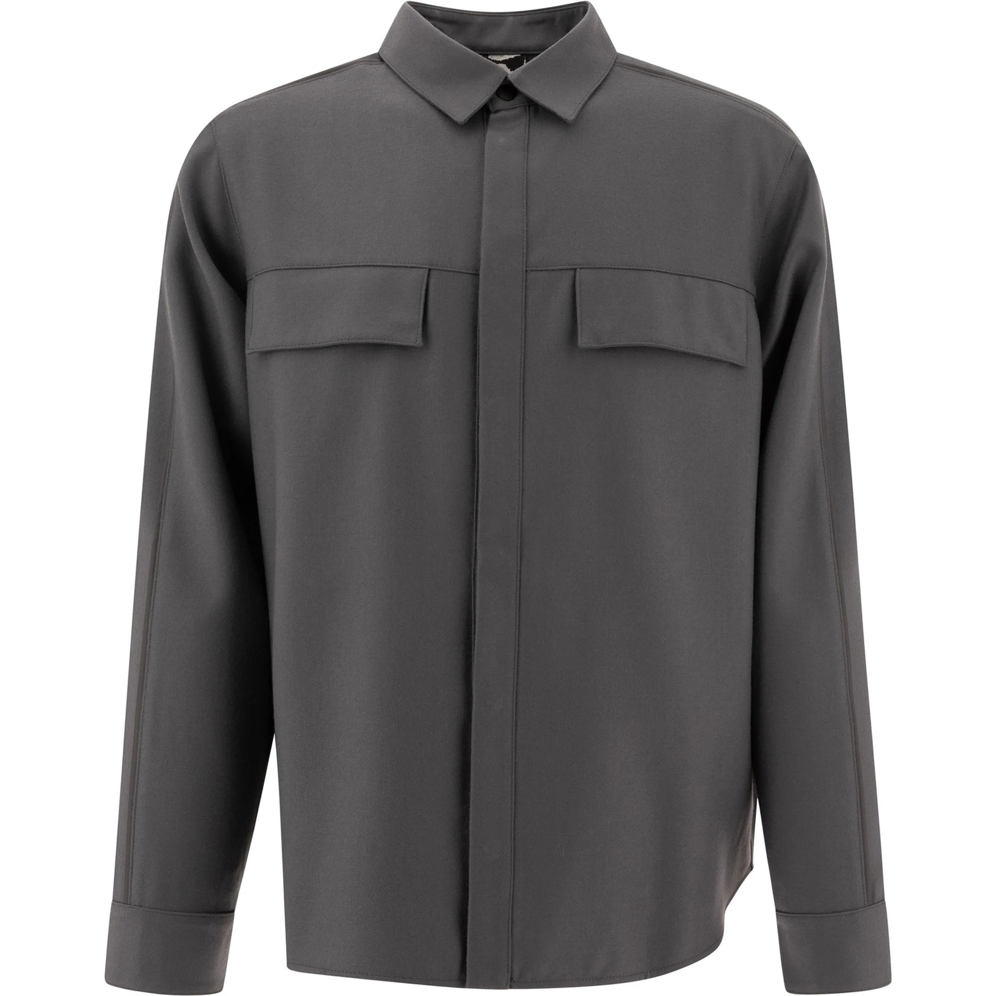 "Flanel Piping" overshirt