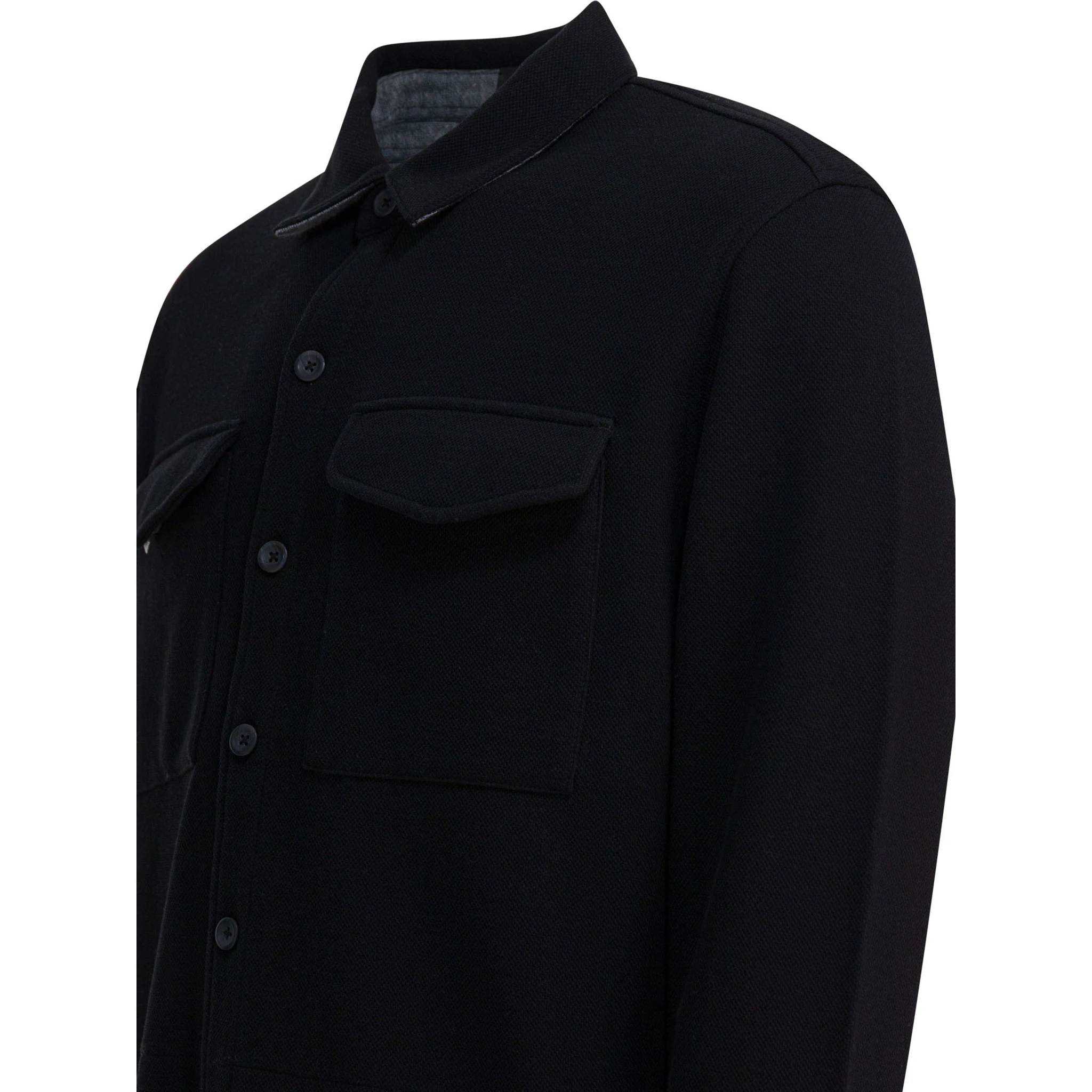 Cotton overshirt jacket