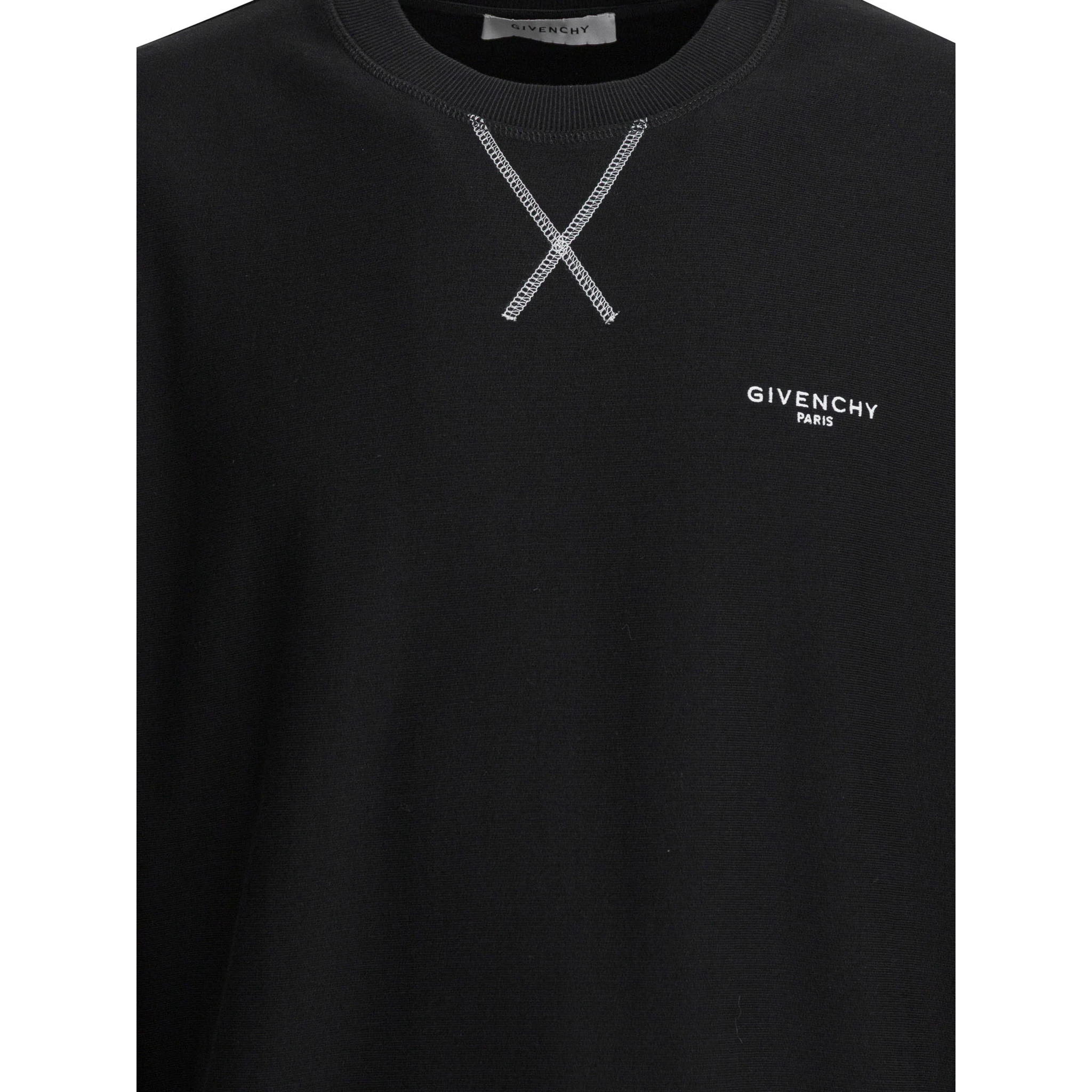 "Couture Seam" crewneck sweatshirt