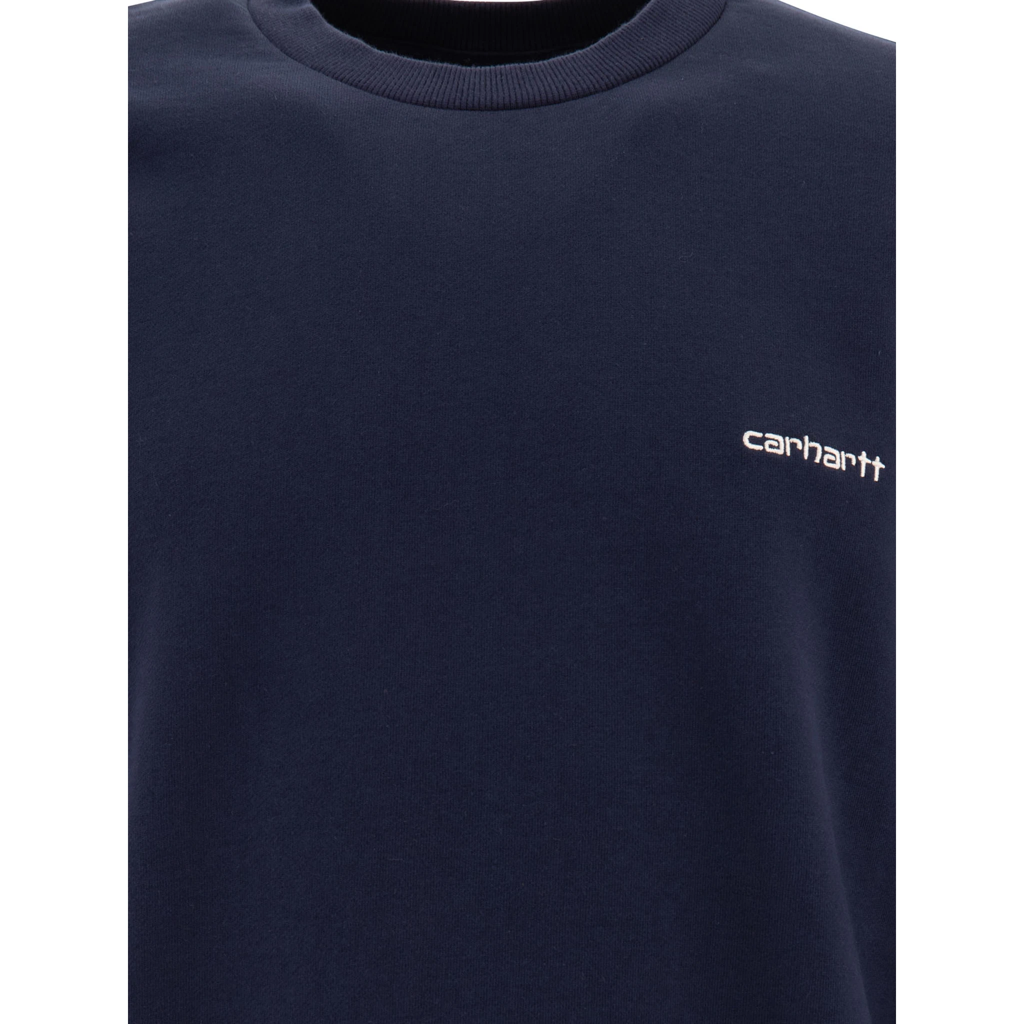 "Script Embroidery" sweatshirt