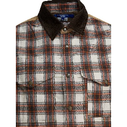Check overshirt jacket