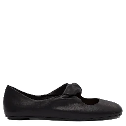 Twisted detail ballet flats