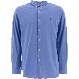 Slim-fit stretch fil-à-fil shirt