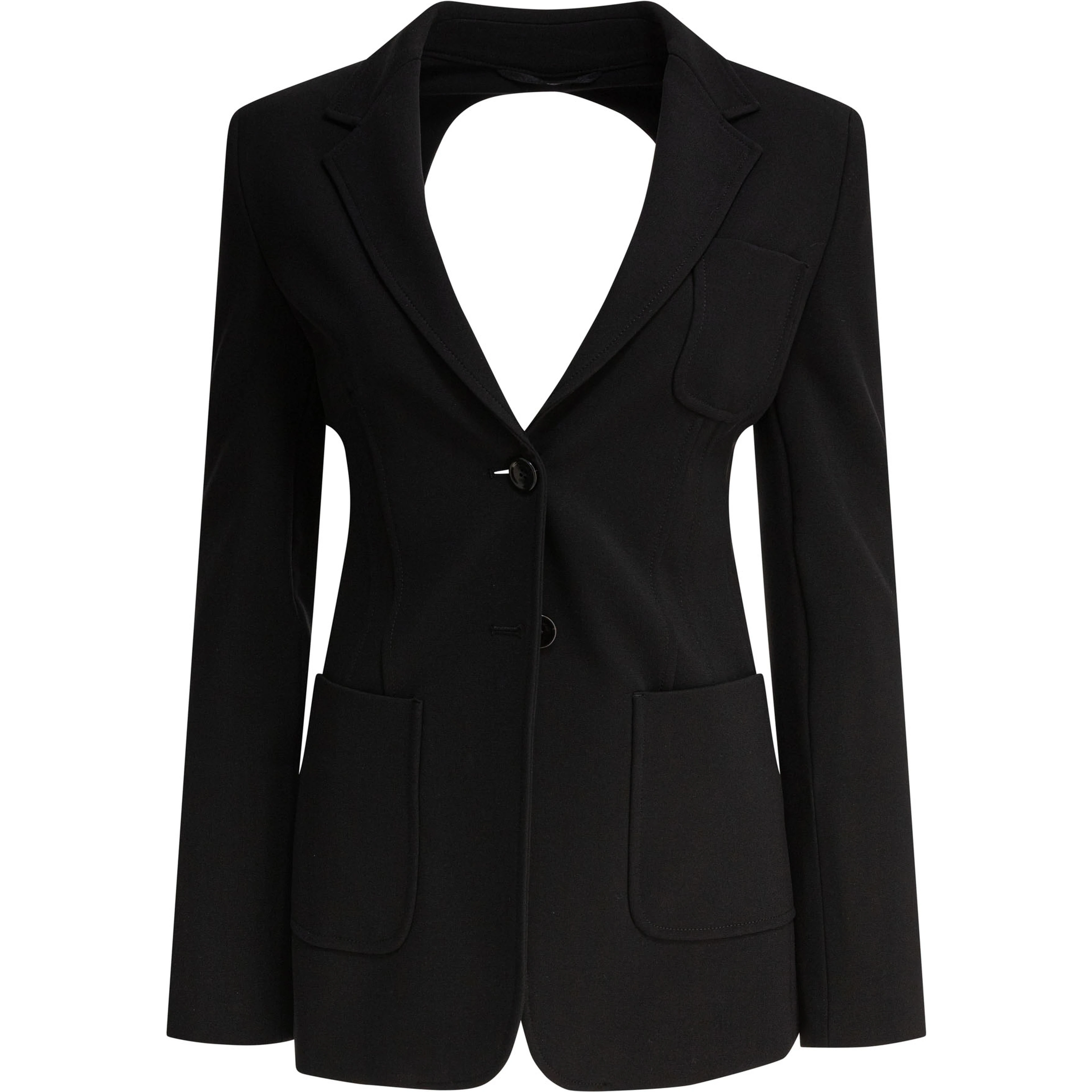 Slim jersey blazer