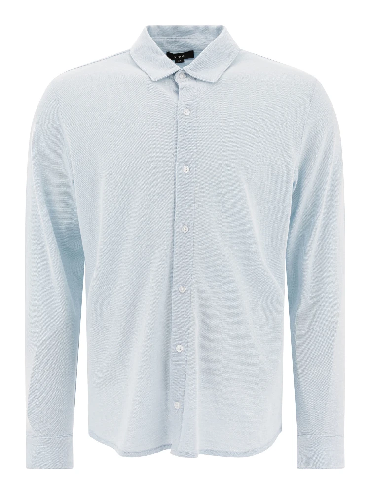 Cotton pique shirt