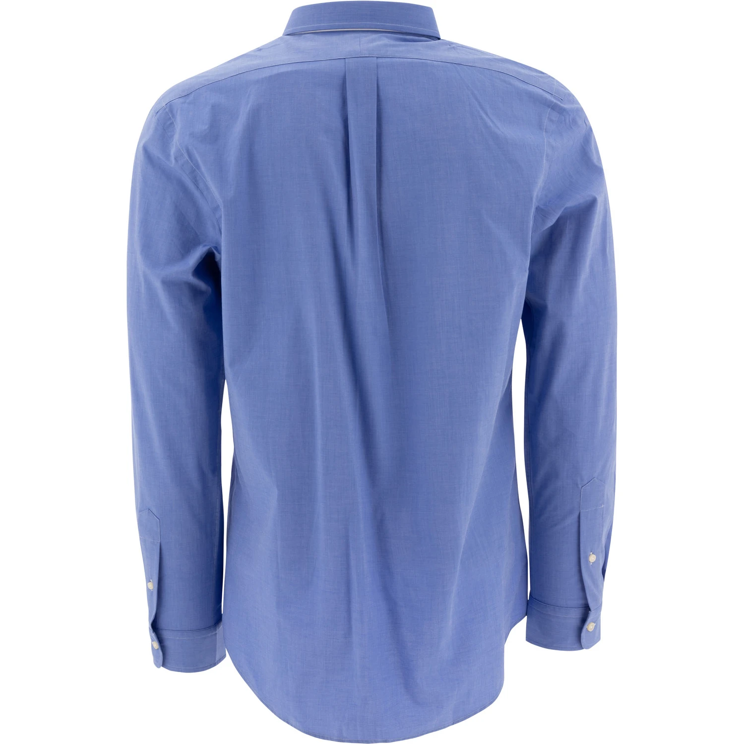 Slim-fit stretch fil-à-fil shirt