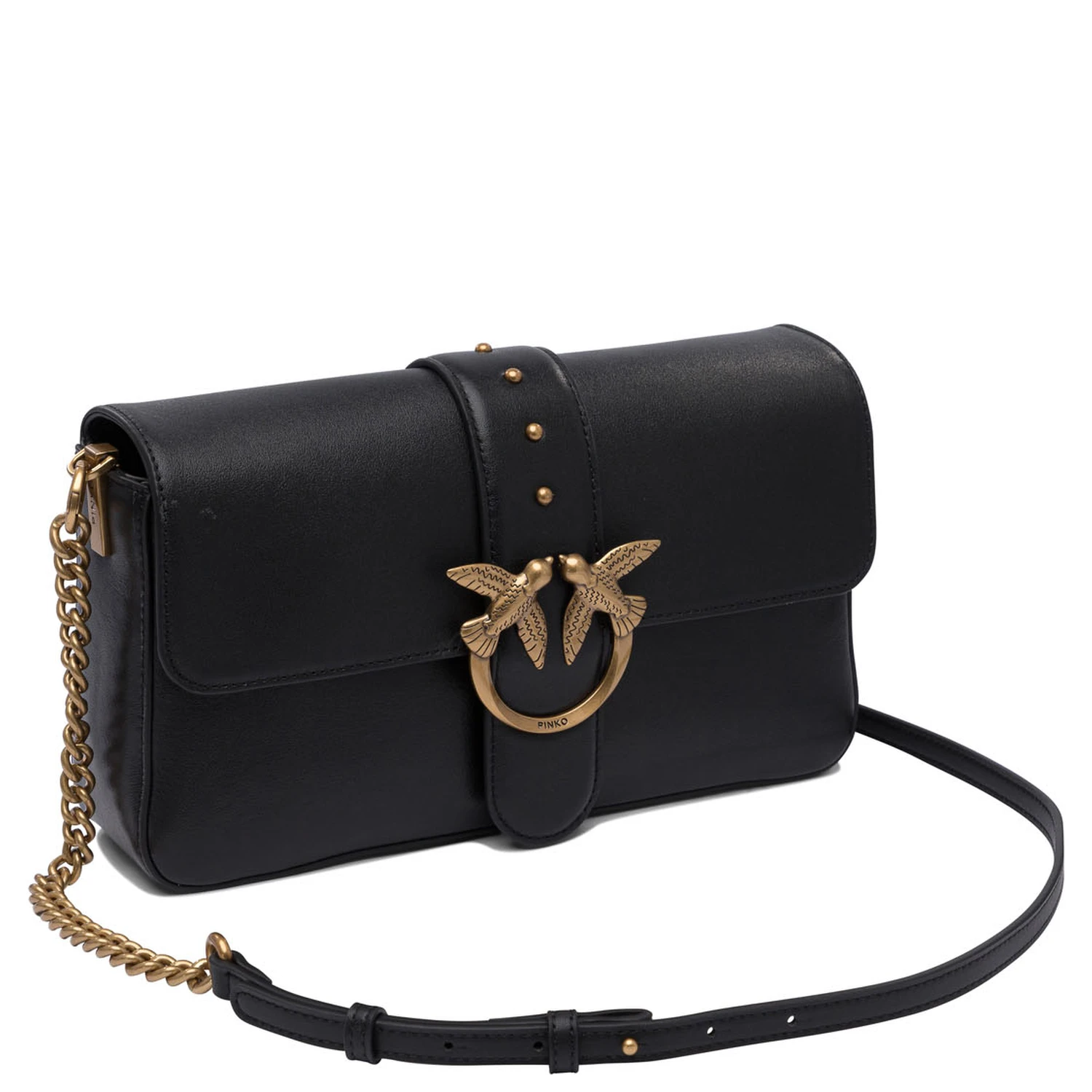 Borsa morbida a tracolla "Love Bag" in pelle