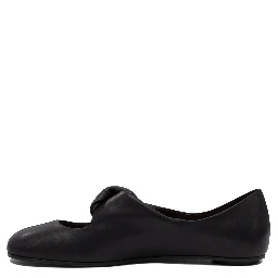 Twisted detail ballet flats