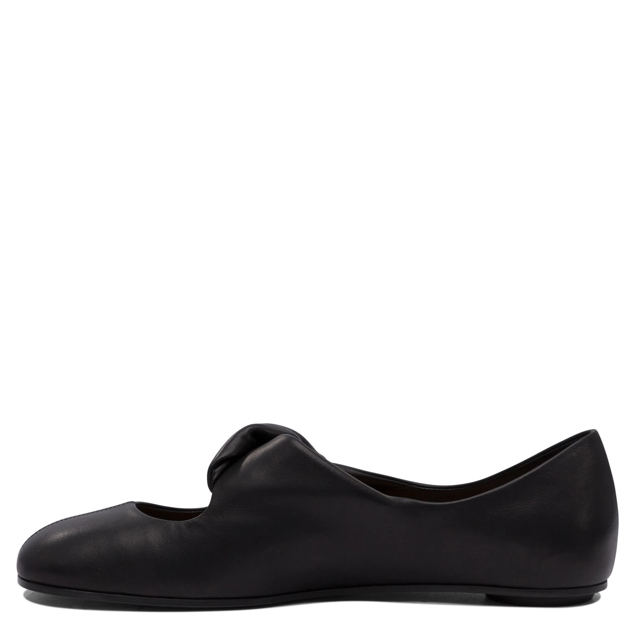 Twisted detail ballet flats