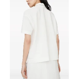 Piquet polo shirt with monili