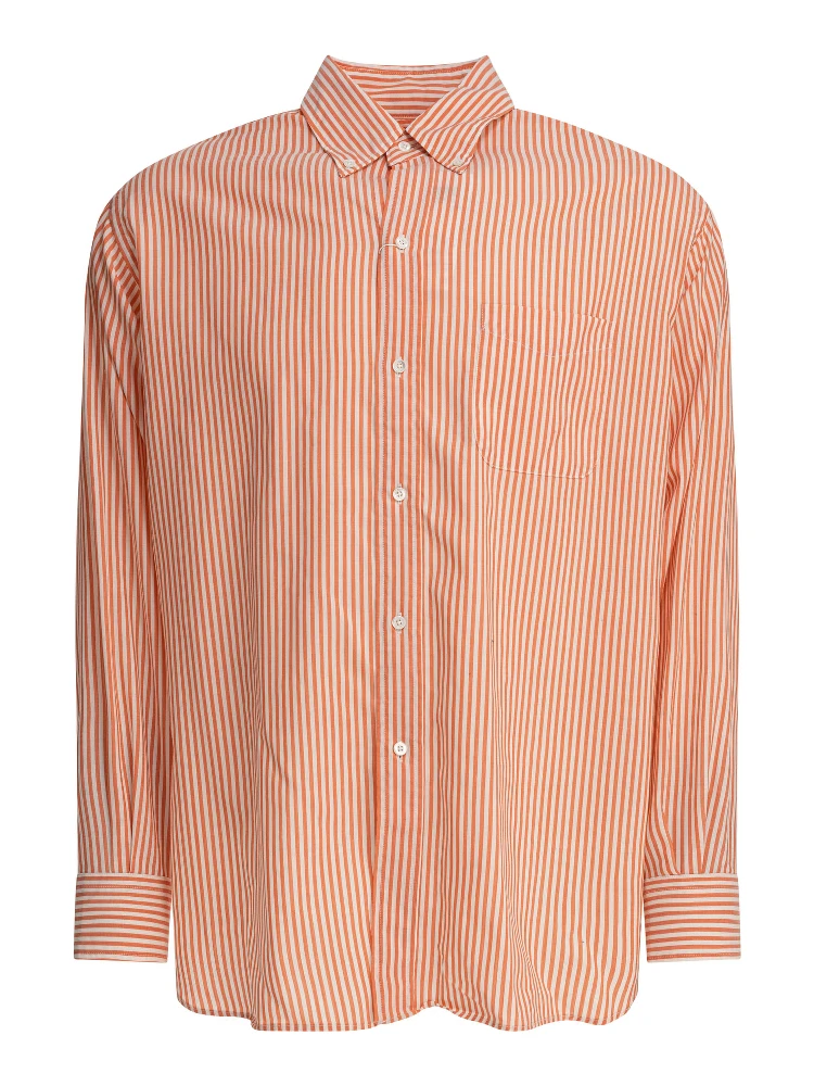 "Wool Stripe" Shirt