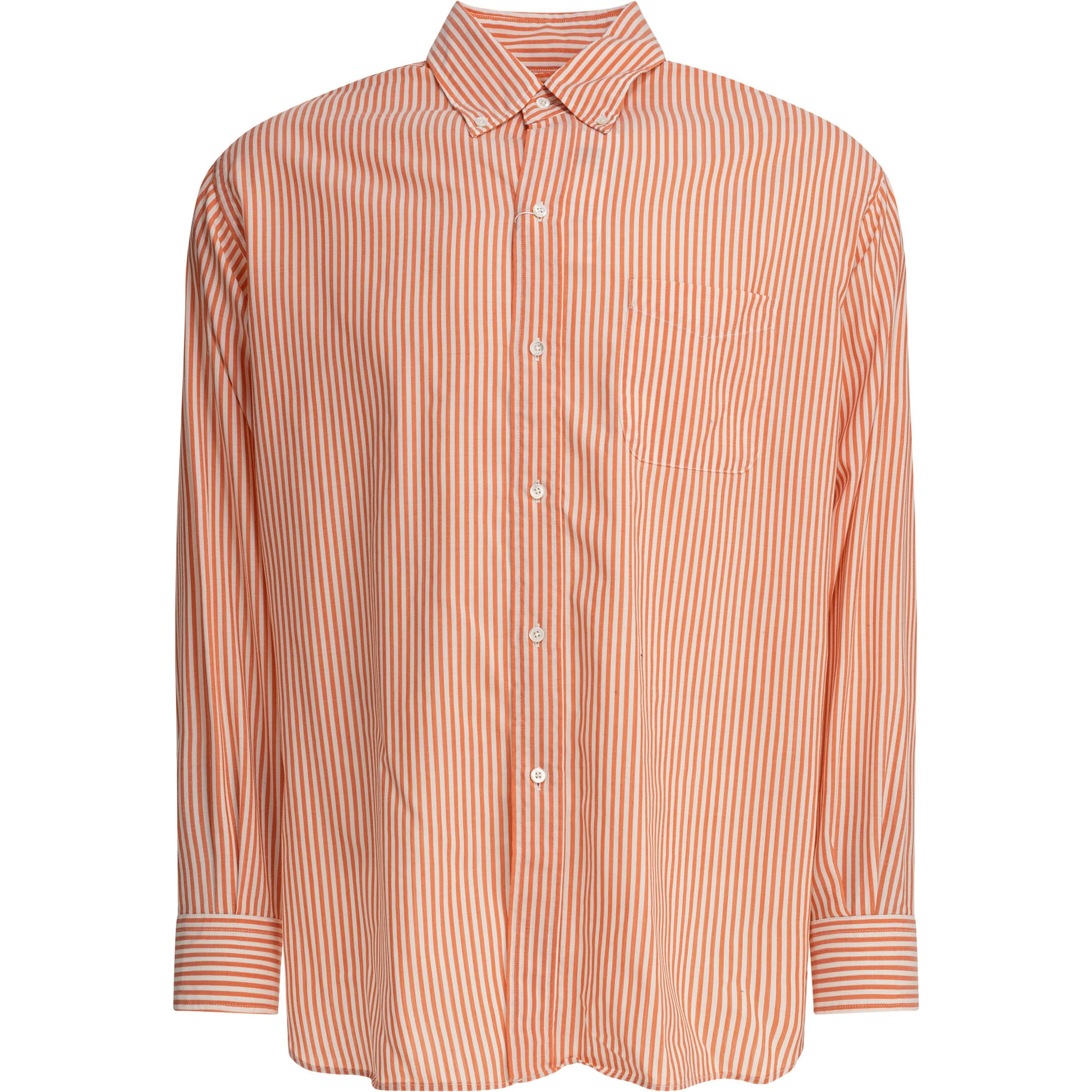 "Wool Stripe" Shirt
