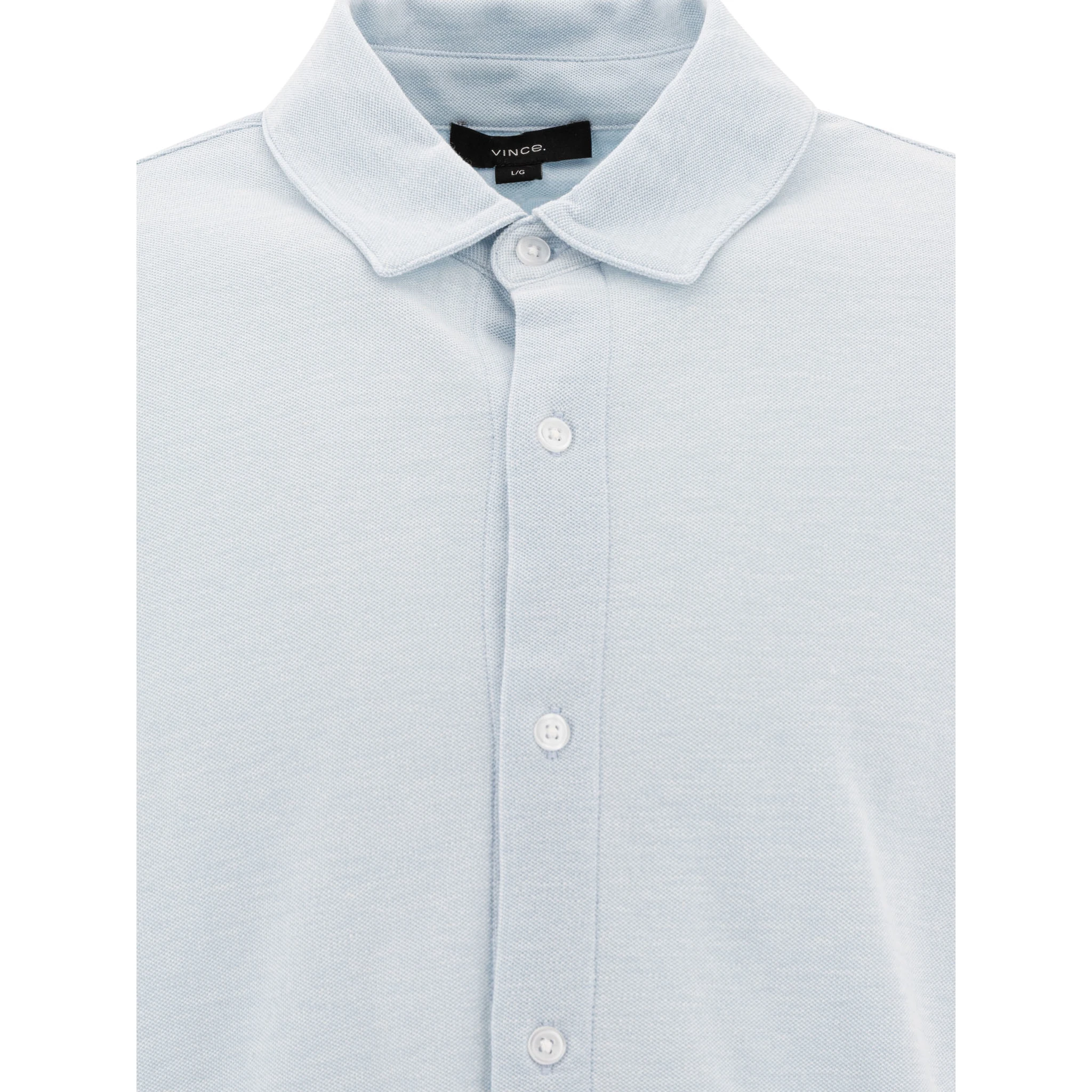 Cotton pique shirt