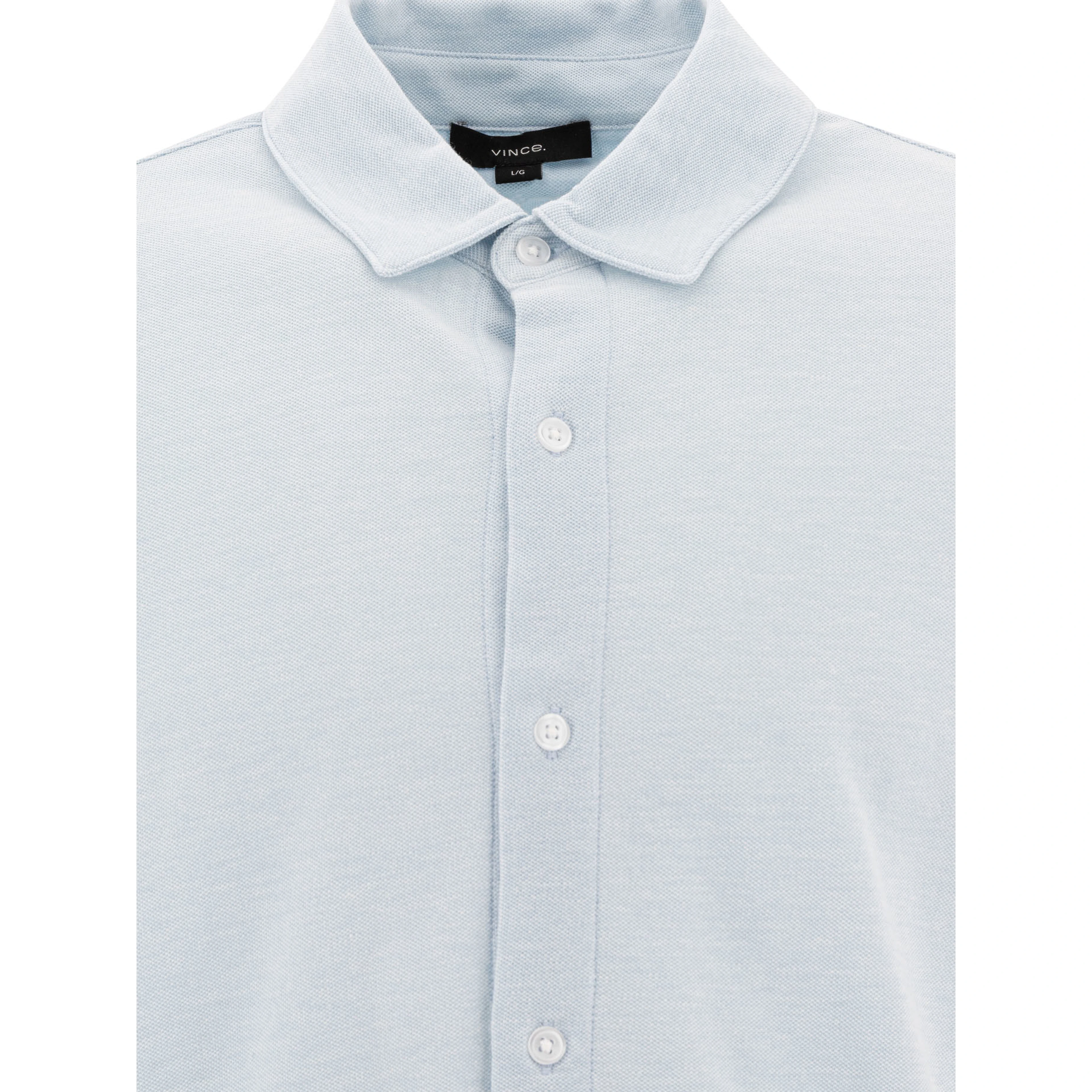 Cotton pique shirt