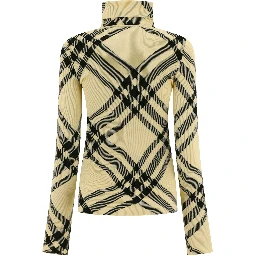 "Check" Turtleneck sweater