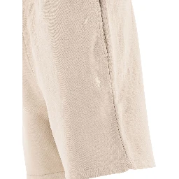 "Pony" cotton shorts