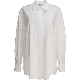 Poplin shirt with embroidery GIVENCHY