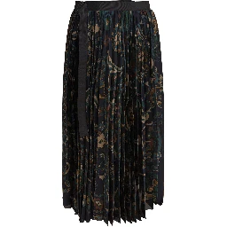 Floral print skirt