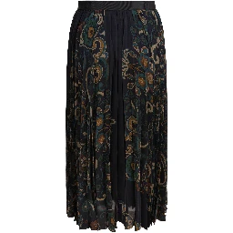 Floral print skirt