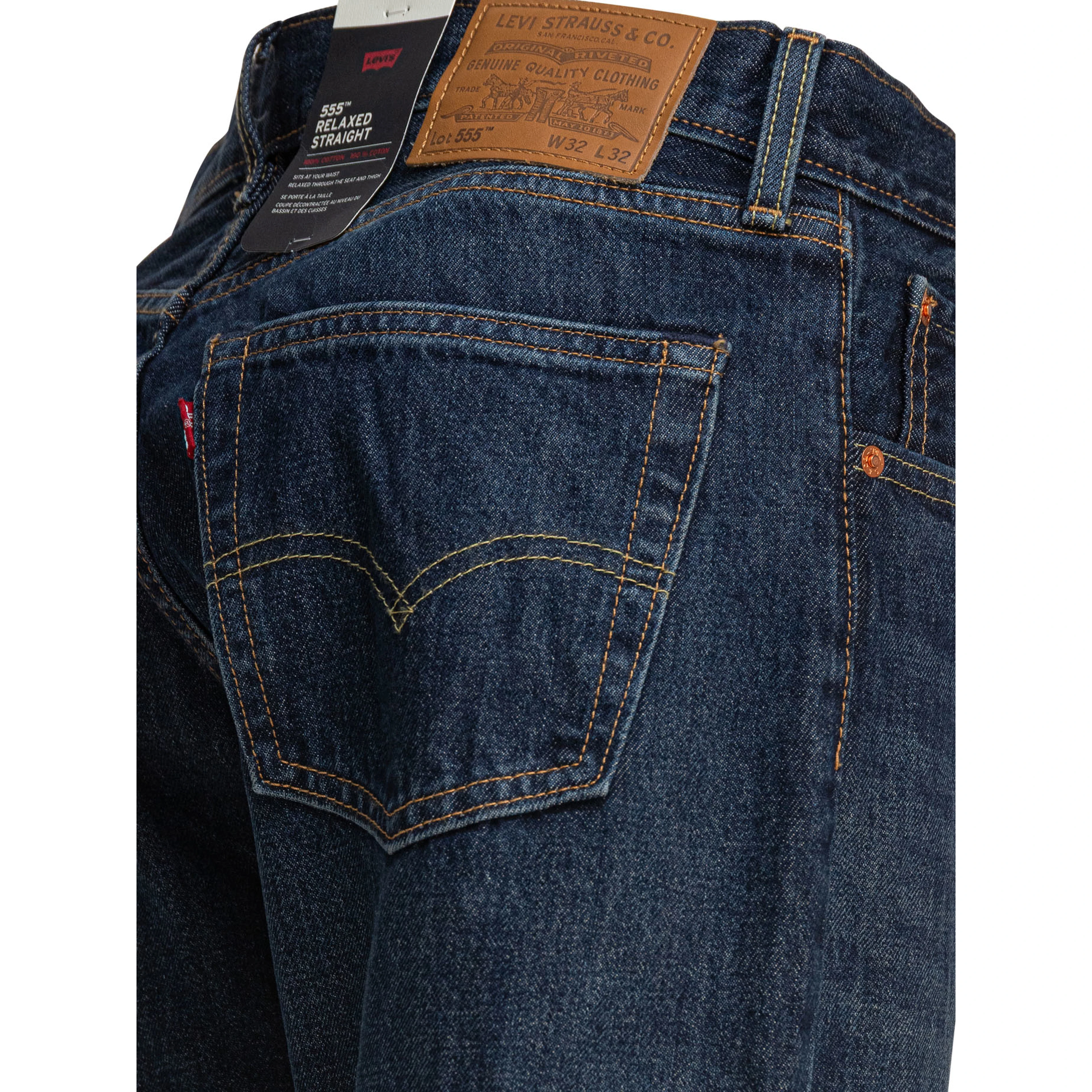 "555™ Relaxed Straight" jeans