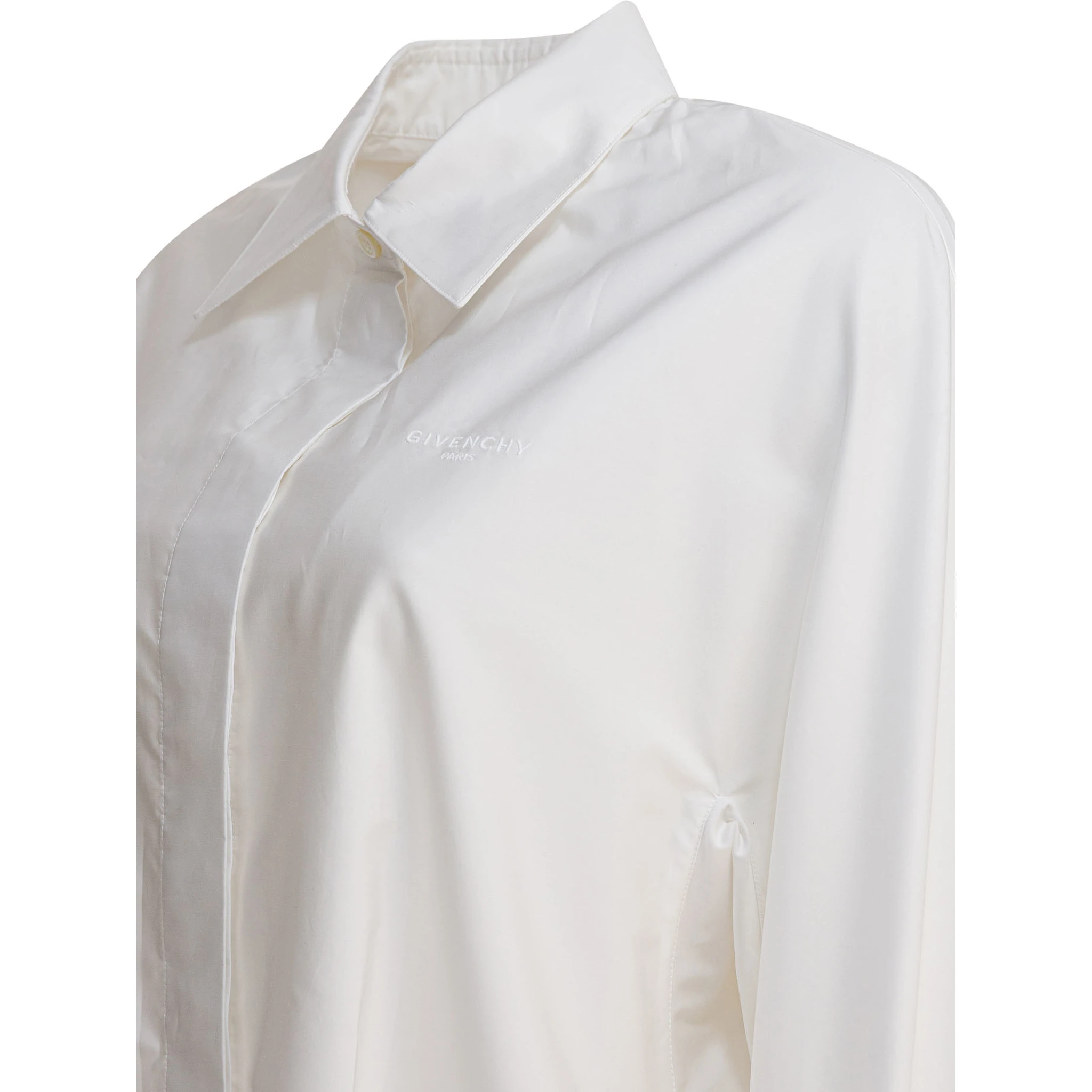 Poplin shirt with embroidery GIVENCHY
