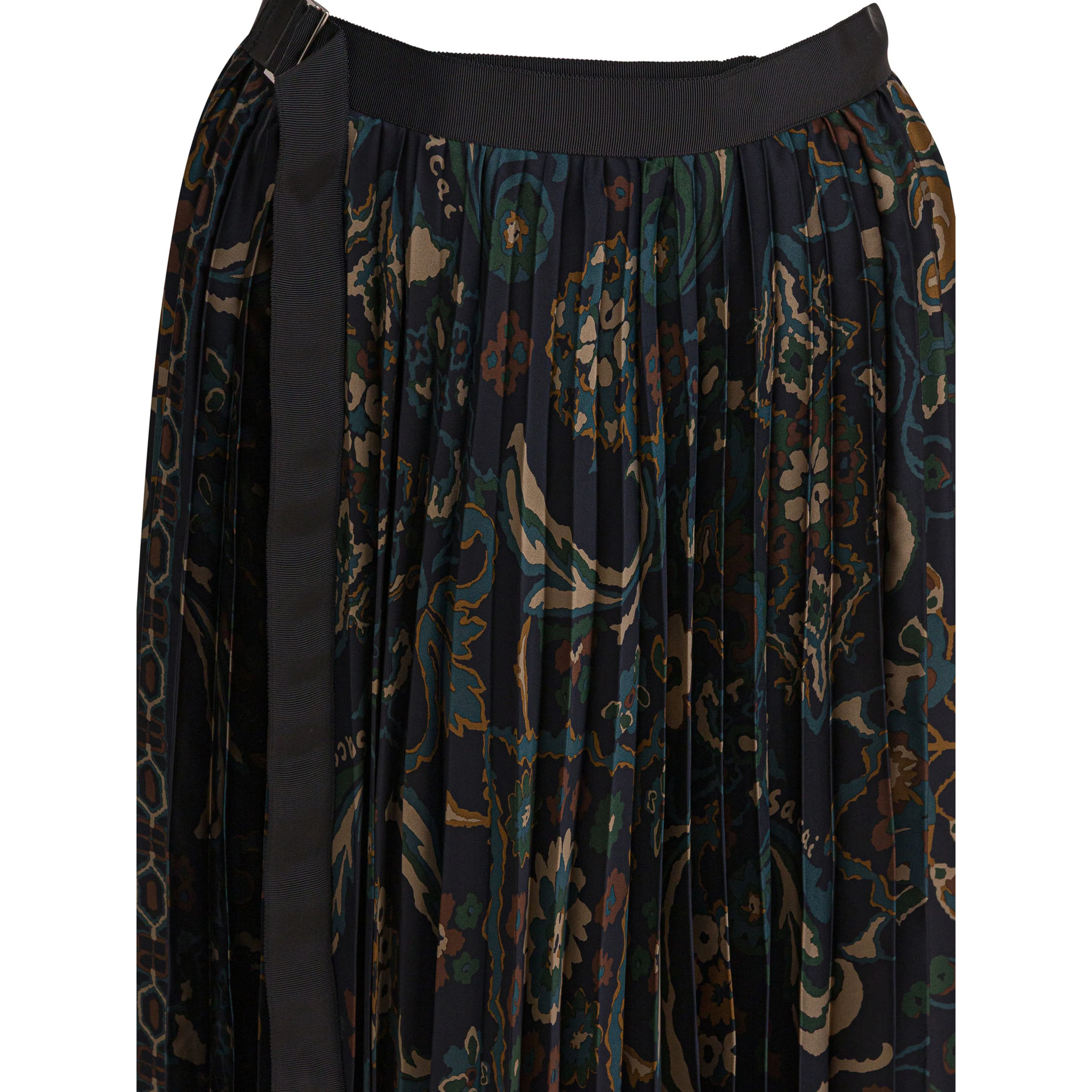Floral print skirt