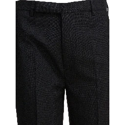 Wool pinstripe pants
