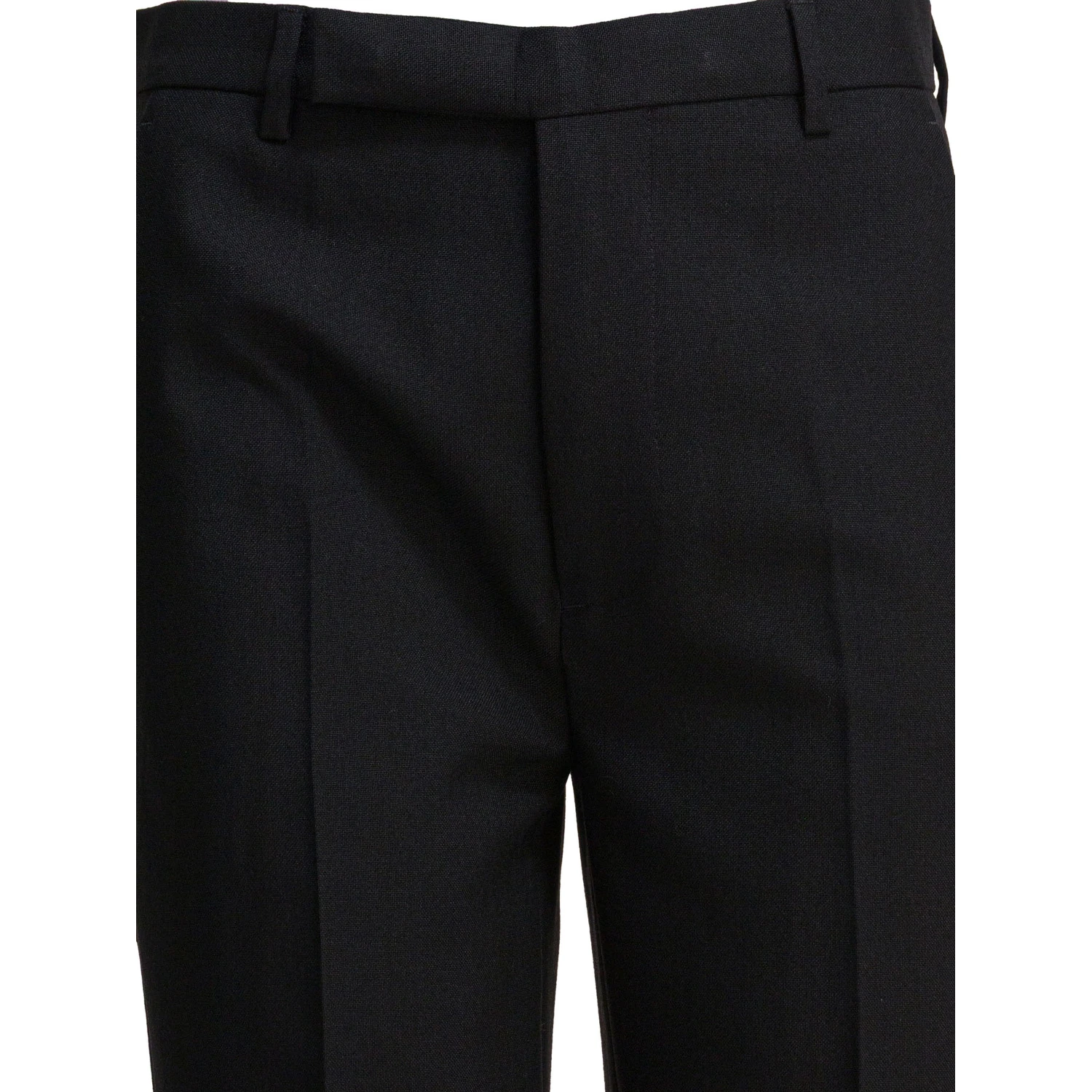 Wool pinstripe pants
