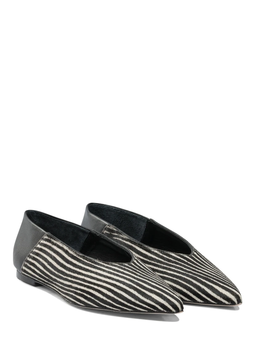 "Cavallino" ballet flats