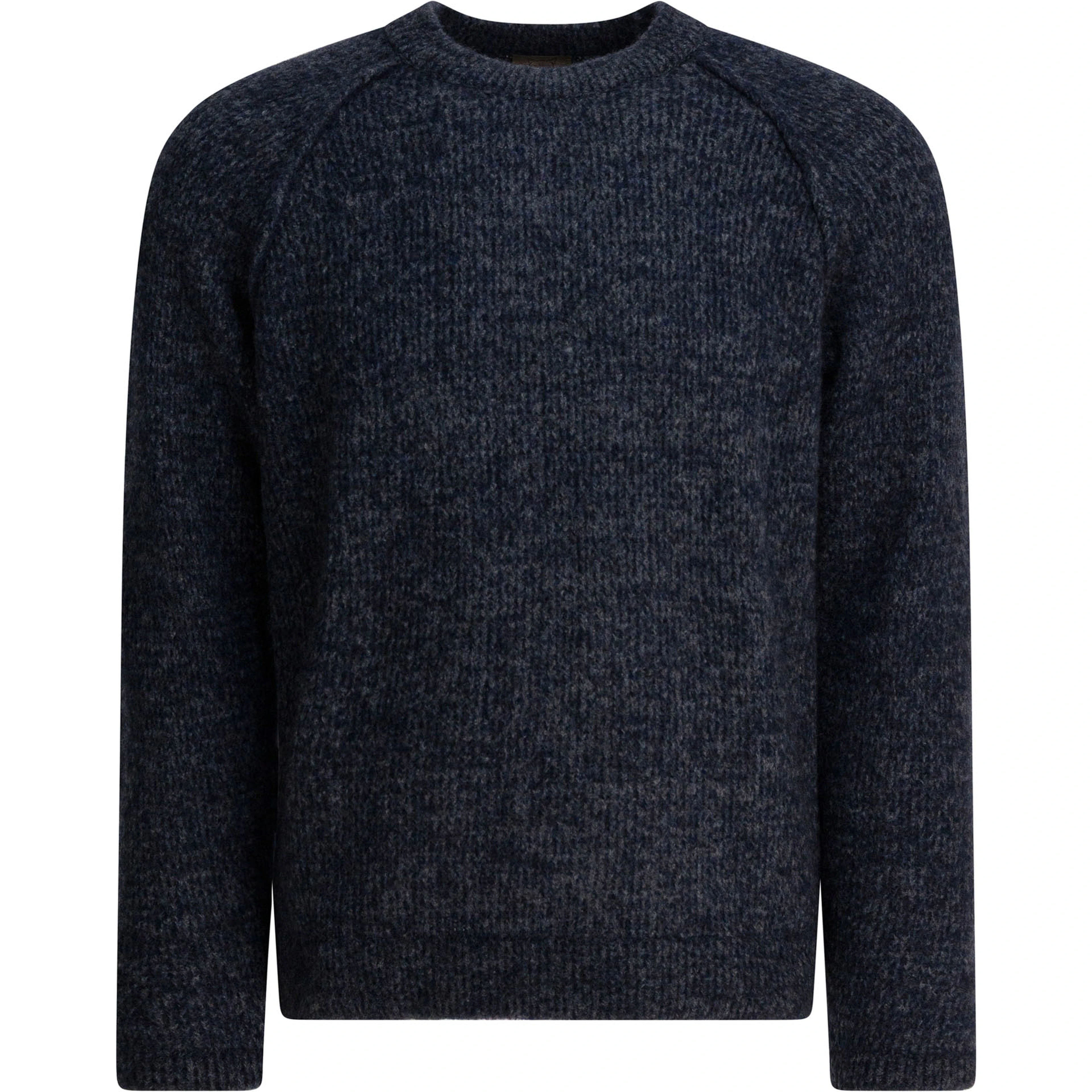 Wool crew neck sweater