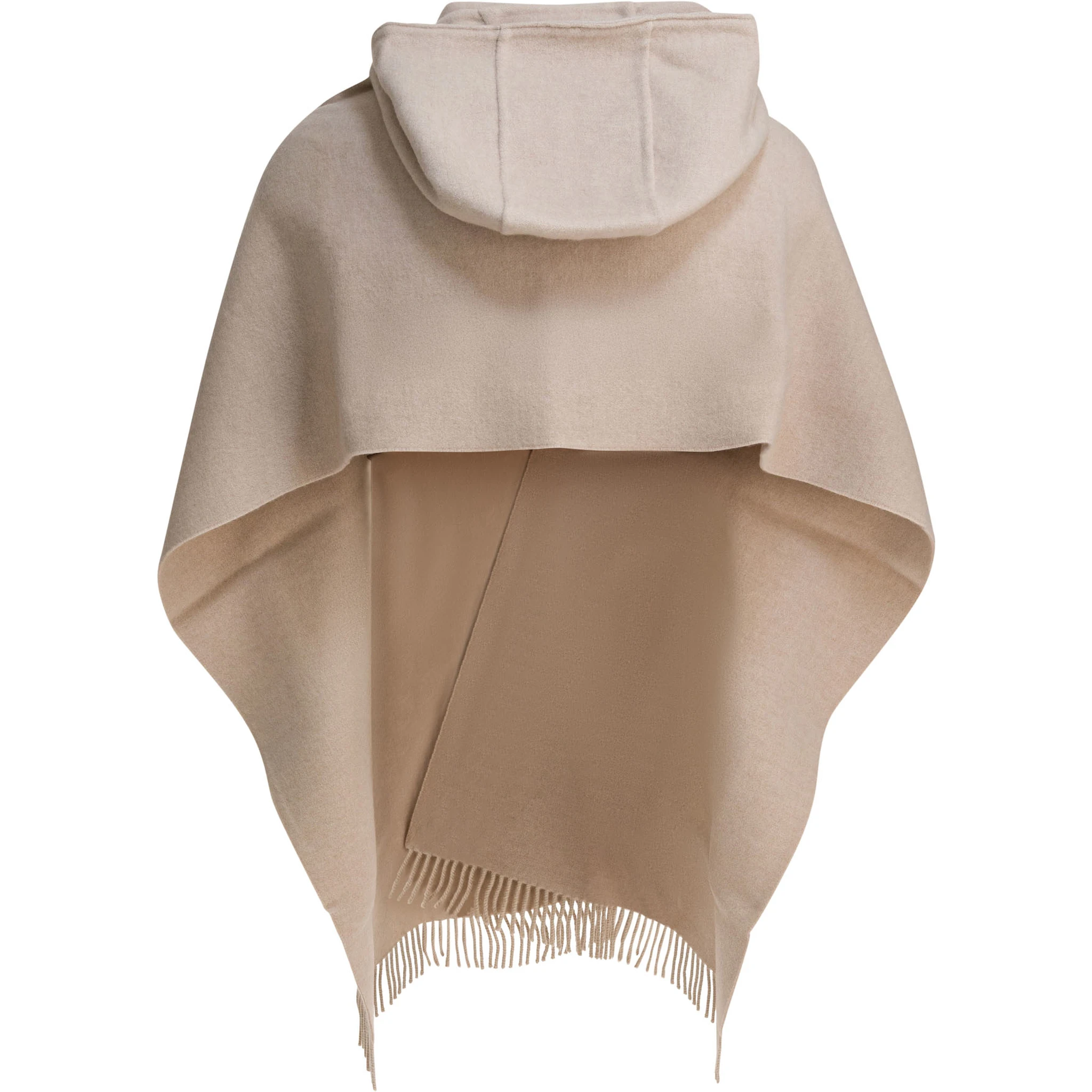 وشاح بغطاء رأس من الصوف والكشمير