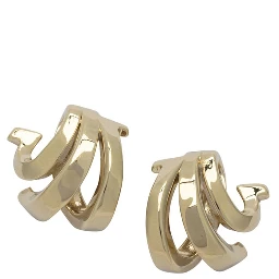 "Triplo Gancini" earrings