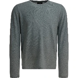 Cashmere and silk crewneck sweater