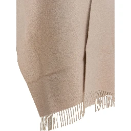 وشاح بغطاء رأس من الصوف والكشمير