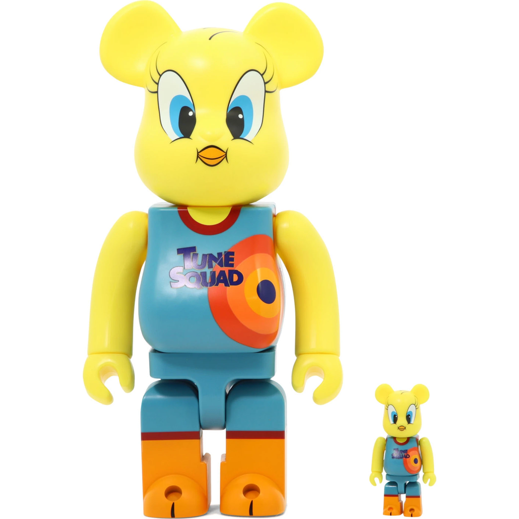 "Be@rbrick x Space Jam Tweety 100% + 400%" toy