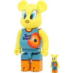 "Be@rbrick x Space Jam Tweety 100% + 400%" toy