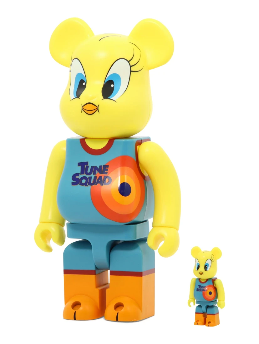 "Be@rbrick x Space Jam Tweety 100% + 400%" toy