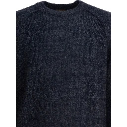 Wool crew neck sweater
