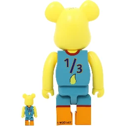 "Be@rbrick x Space Jam Tweety 100% + 400%" toy