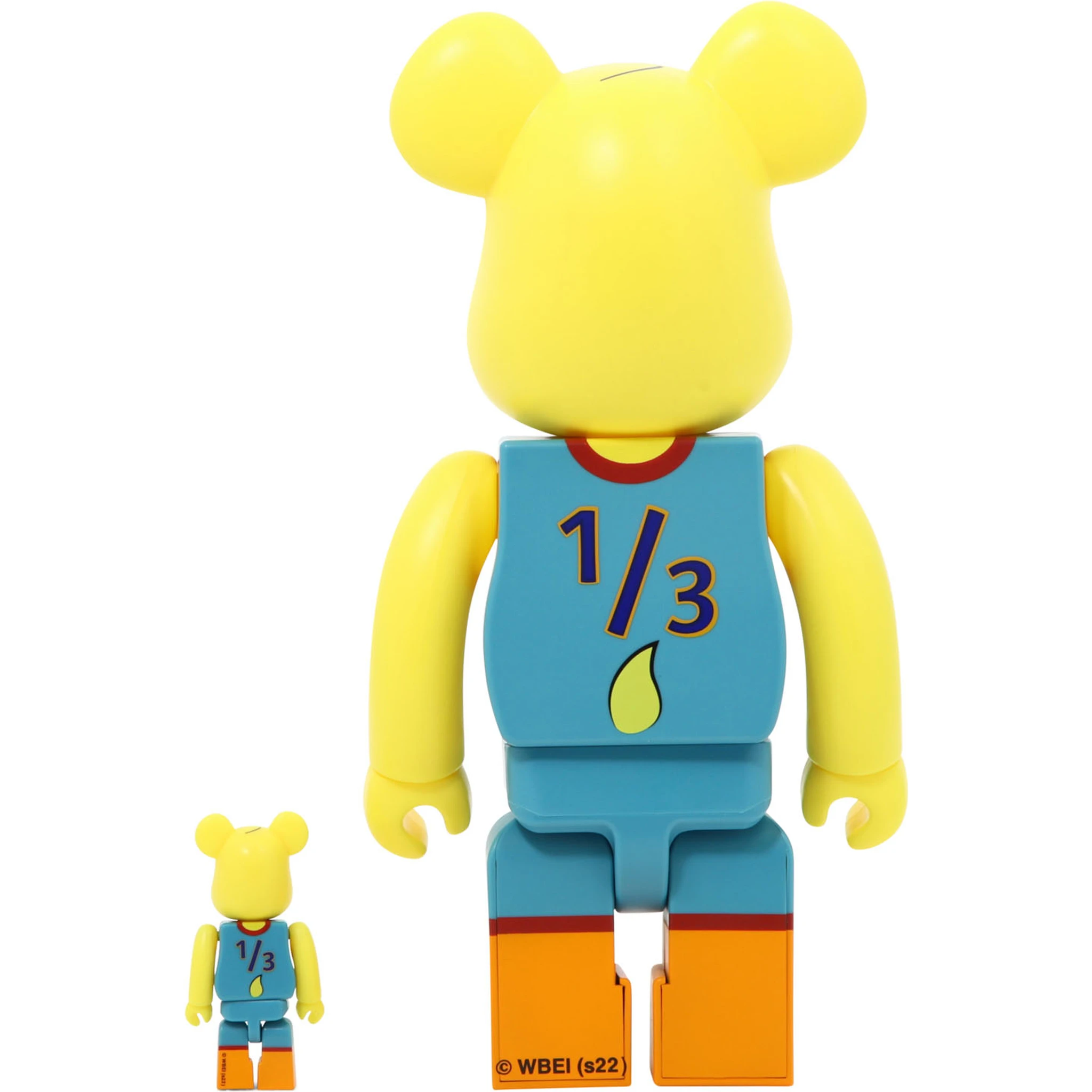"Be@rbrick x Space Jam Tweety 100% + 400%" toy