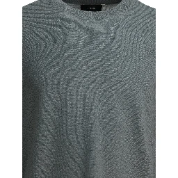 Cashmere and silk crewneck sweater