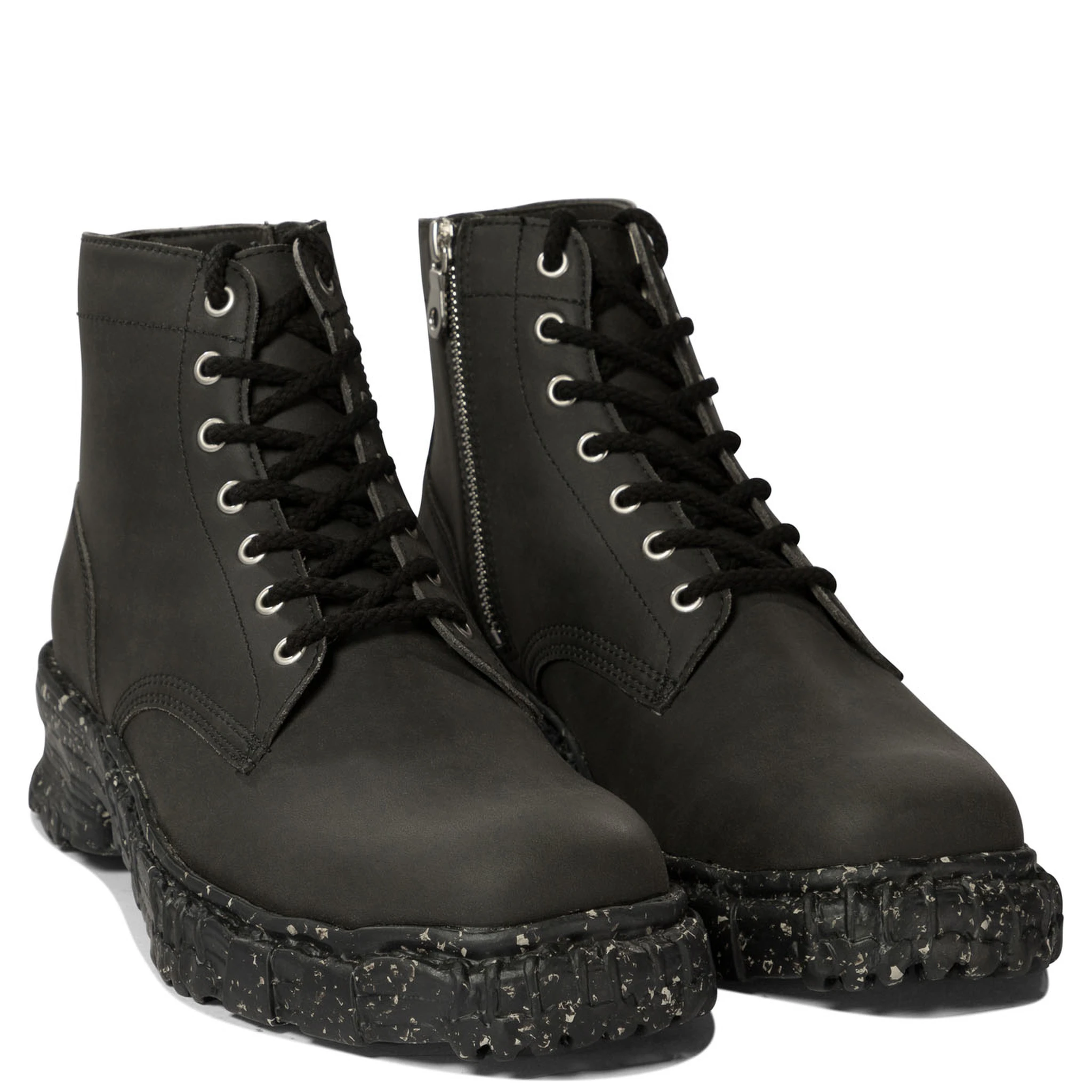Vintage-like combat boots