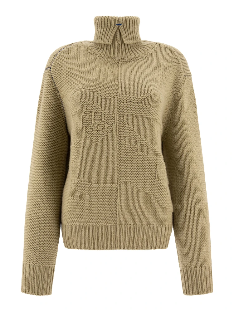 Cashmere sweater with EKD