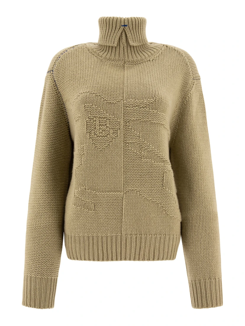 Cashmere sweater with EKD