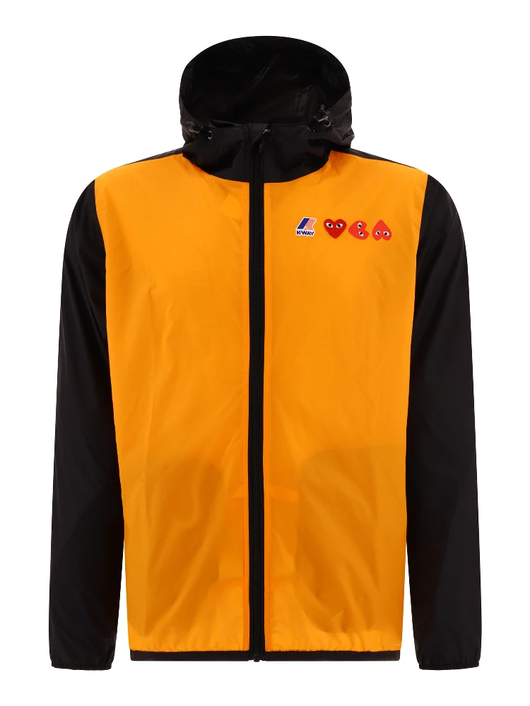 Waterproof jacket "Comme des Garçons Play x K-Way"