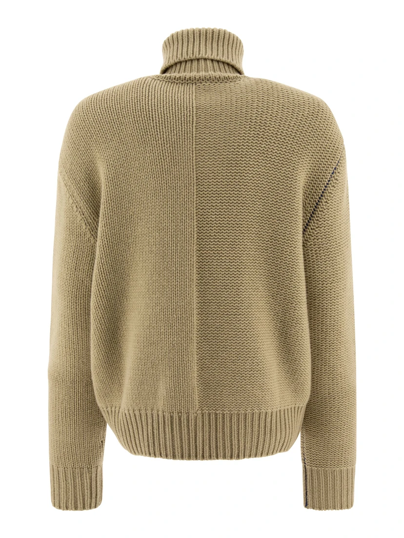 Cashmere sweater with EKD