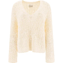 كنزة "كومو" بياقة على شكل حرف V